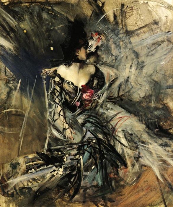 Giovanni Boldini, Spanish Dancer at the Moulin Rouge, c.1905, oil on canvas, private collection